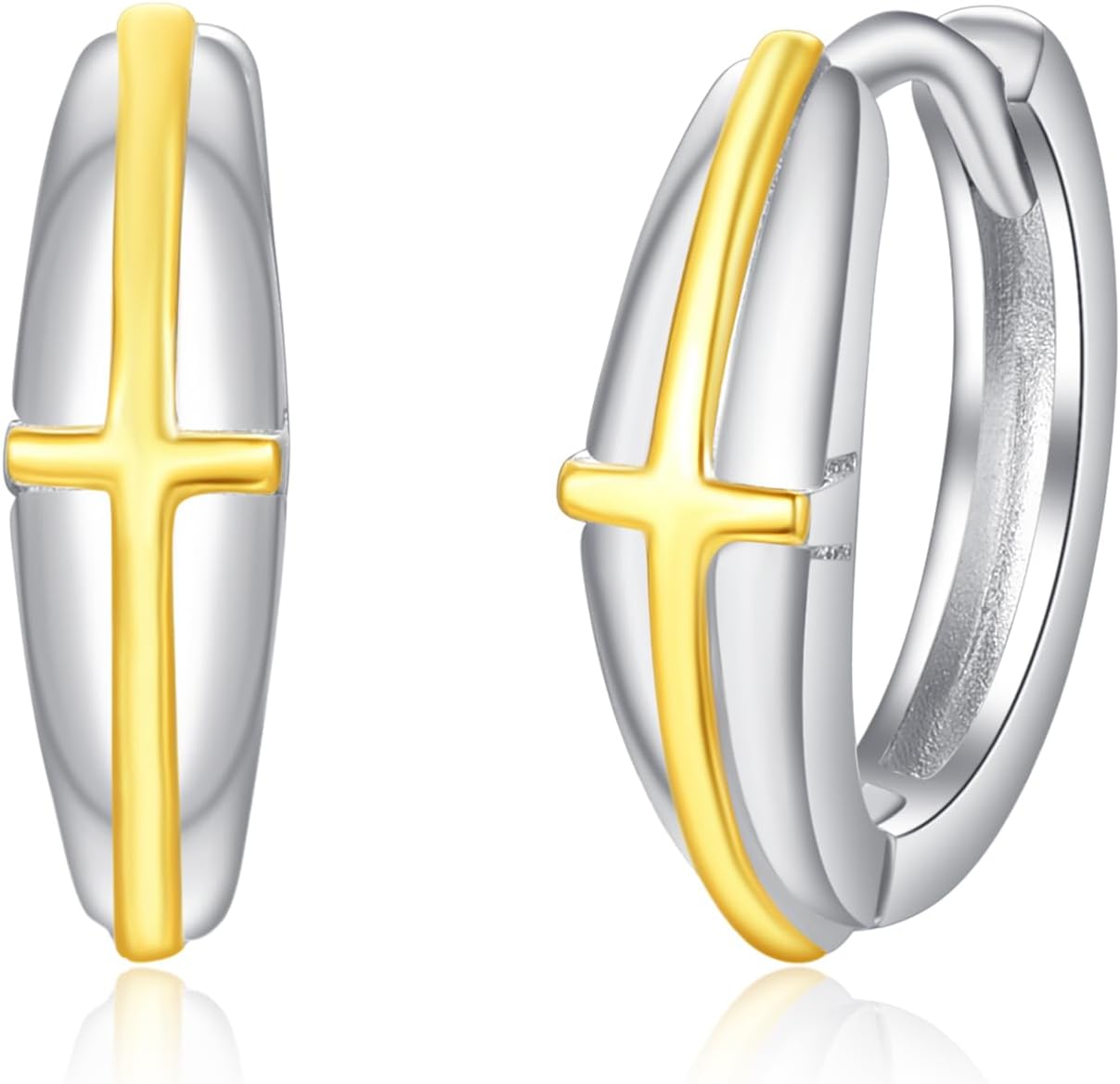 Dreamboat Celtic Earrings for Women Sterling Silver Small Huggie Hoop Viking Earrings Men Unisex Arracadas Para Hombr Norse Viking Jewelry for Men Irish Gifts