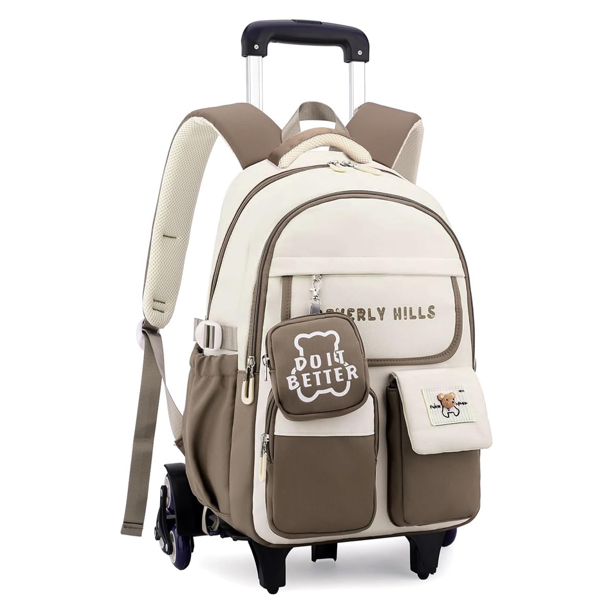 palay School Backpack with Wheels for Boys and Girls,Children's Backpacks Primary School Bags with Wheels Backpack for Girls Lightweight-picture-51