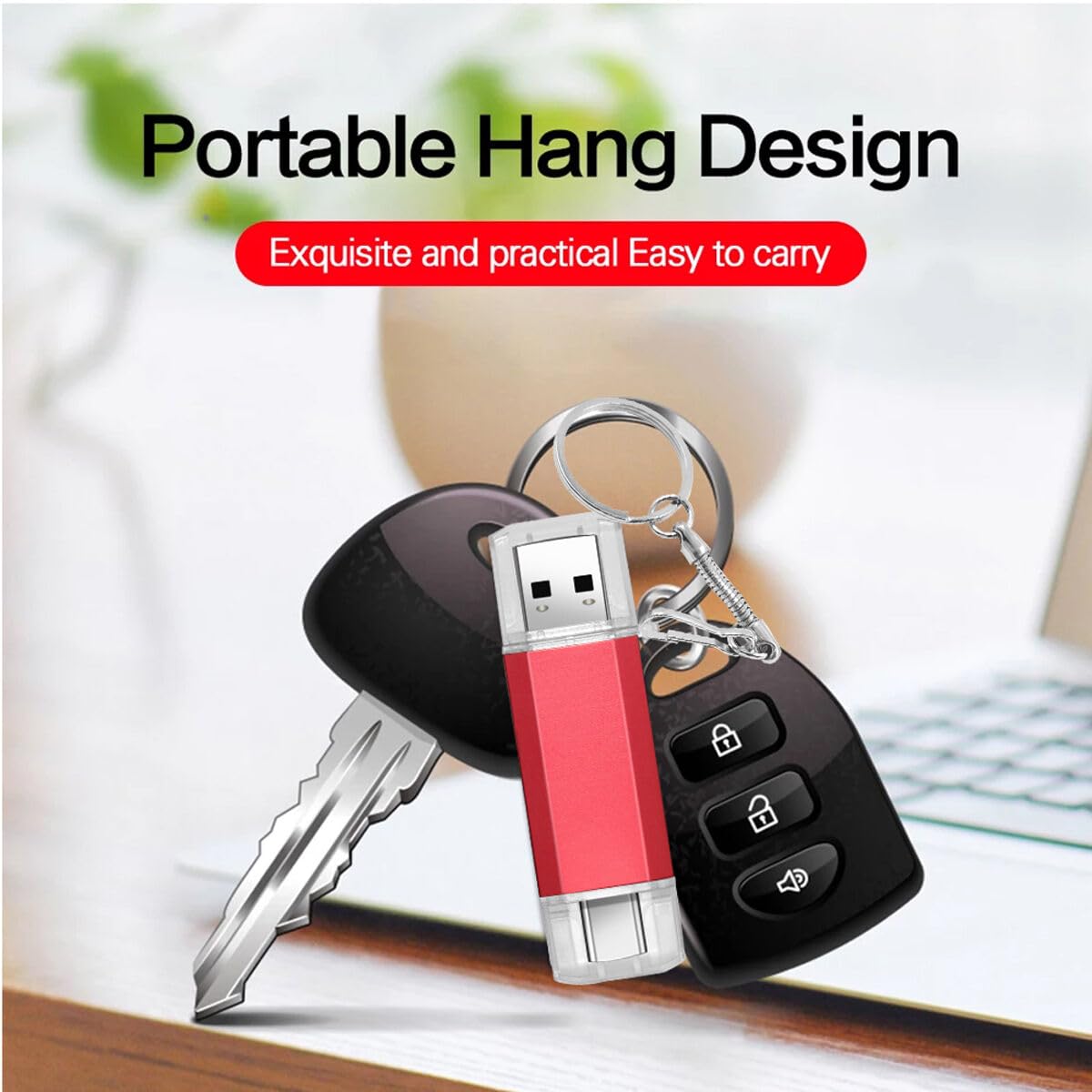 USB-C Sticks 16 GB – 6 Stück, 6 Farben, USB 2.0/3.0, Für Smartphone, Laptop, TV, Auto