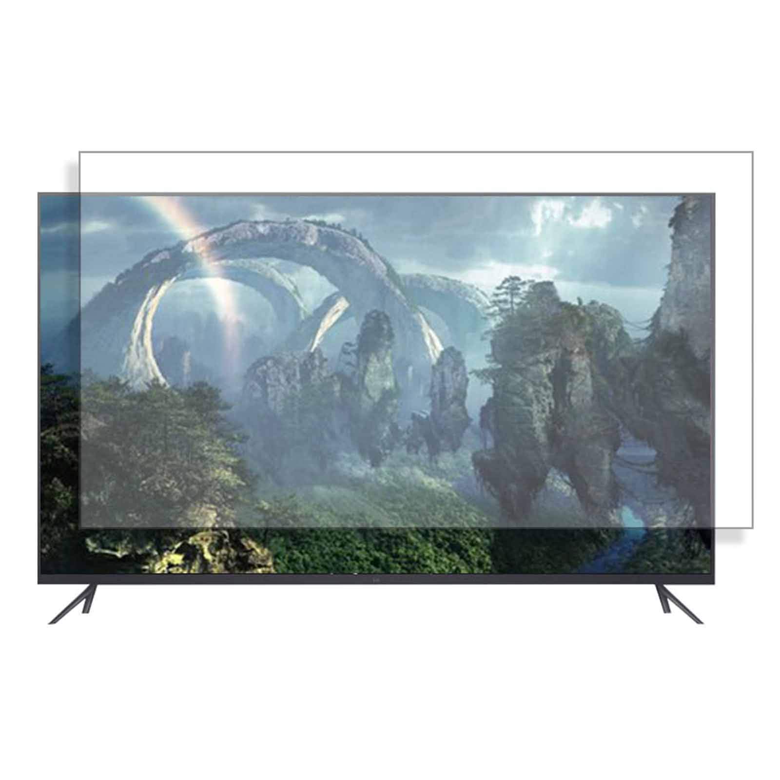 Pellicola Protettiva Per TV Anti-Luce Blu 4K | Filtro Schermo Opaco Anti-Riflesso E Anti-Graffio | Protezione Occhi Da Radiazioni E UV