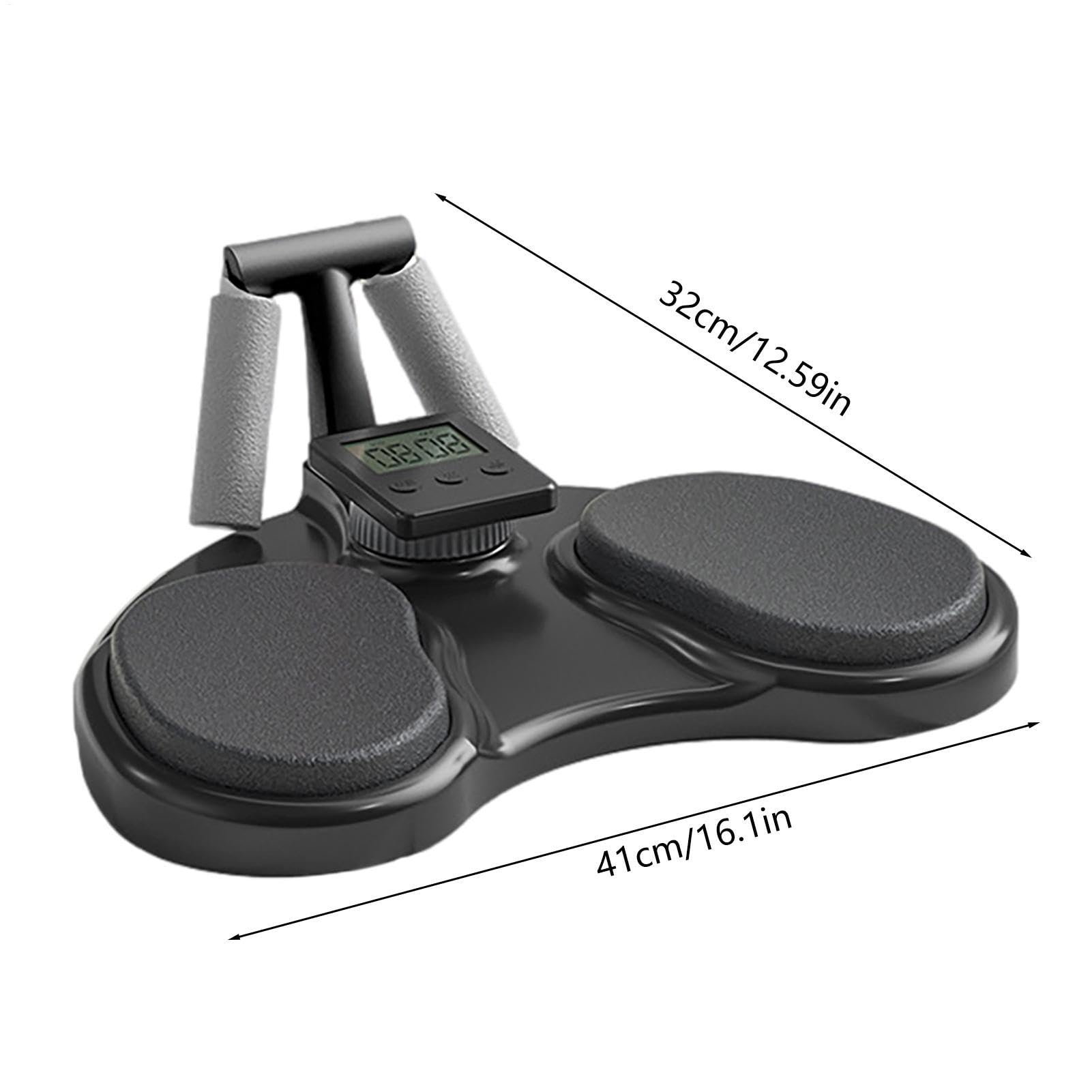 Plank Trainer multifunzione Lavagna cronometraggio – Allenatore portatile multifunzione con timer per rafforzare la di base e l'allenamento addominale, Plank Trainer con minuto