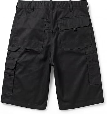 Engelbert Strauss e.s.Image Men's Work Shorts - Heavy Duty Work Shorts with Pockets, Elastic Waist & Reinforced Seams