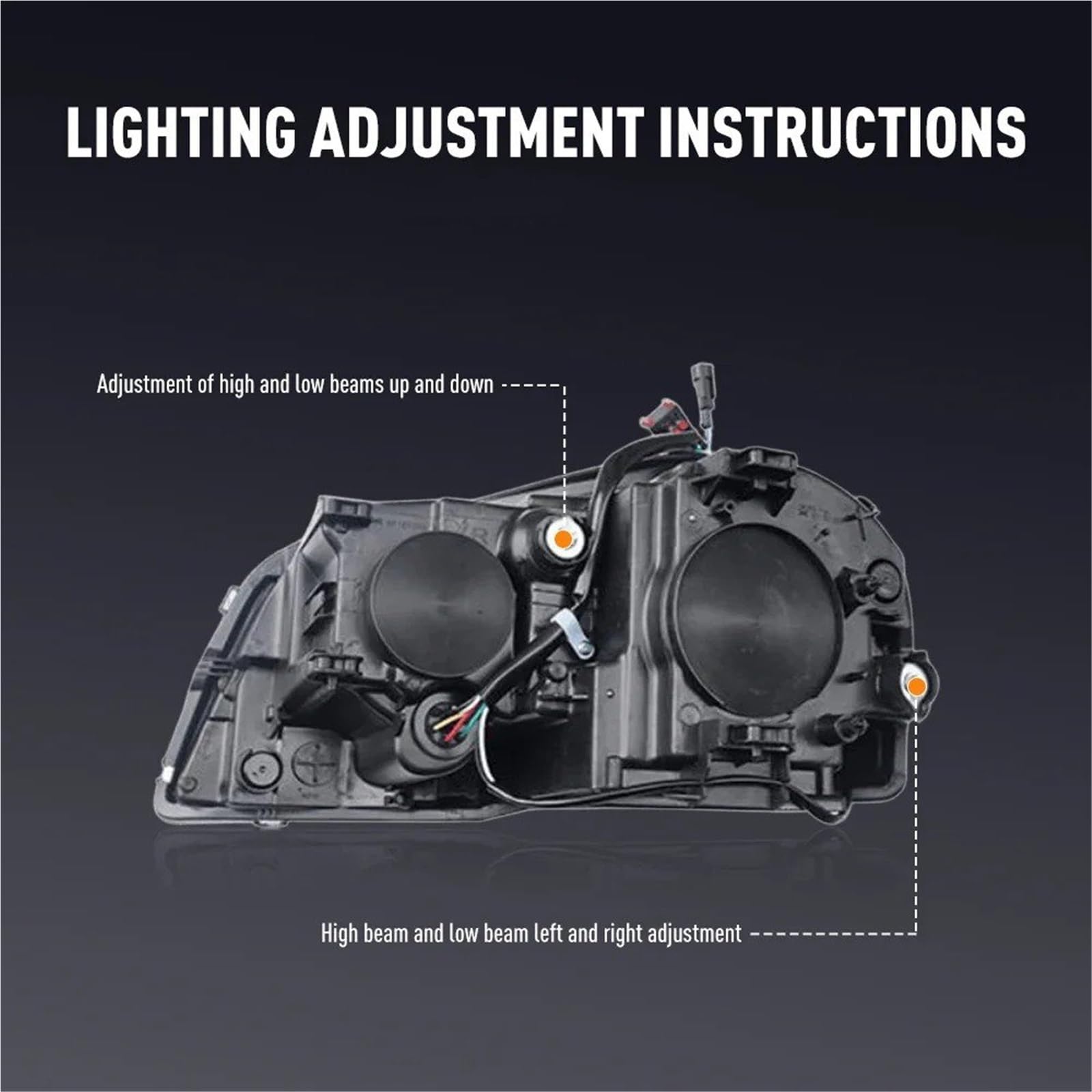 Para VOLVO Para XC90 2003-2014 Conjunto Faros LED Coche Faro Coche
