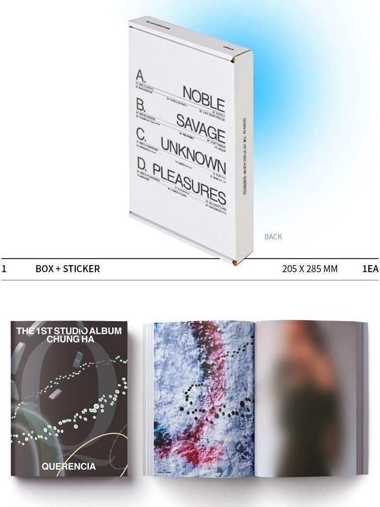 CHUNGHA - Querencia (1st Studio Album) Album+Folded Poster+Extra Photocards Set
