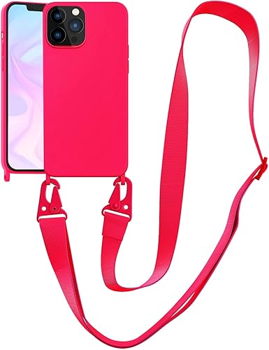 Miniatura 76 de Funda compatible con iPhone 13 con correa, funda cruzada para iPhone con cordón, ajustable, a prueba de golpes, protección contra caídas, funda
