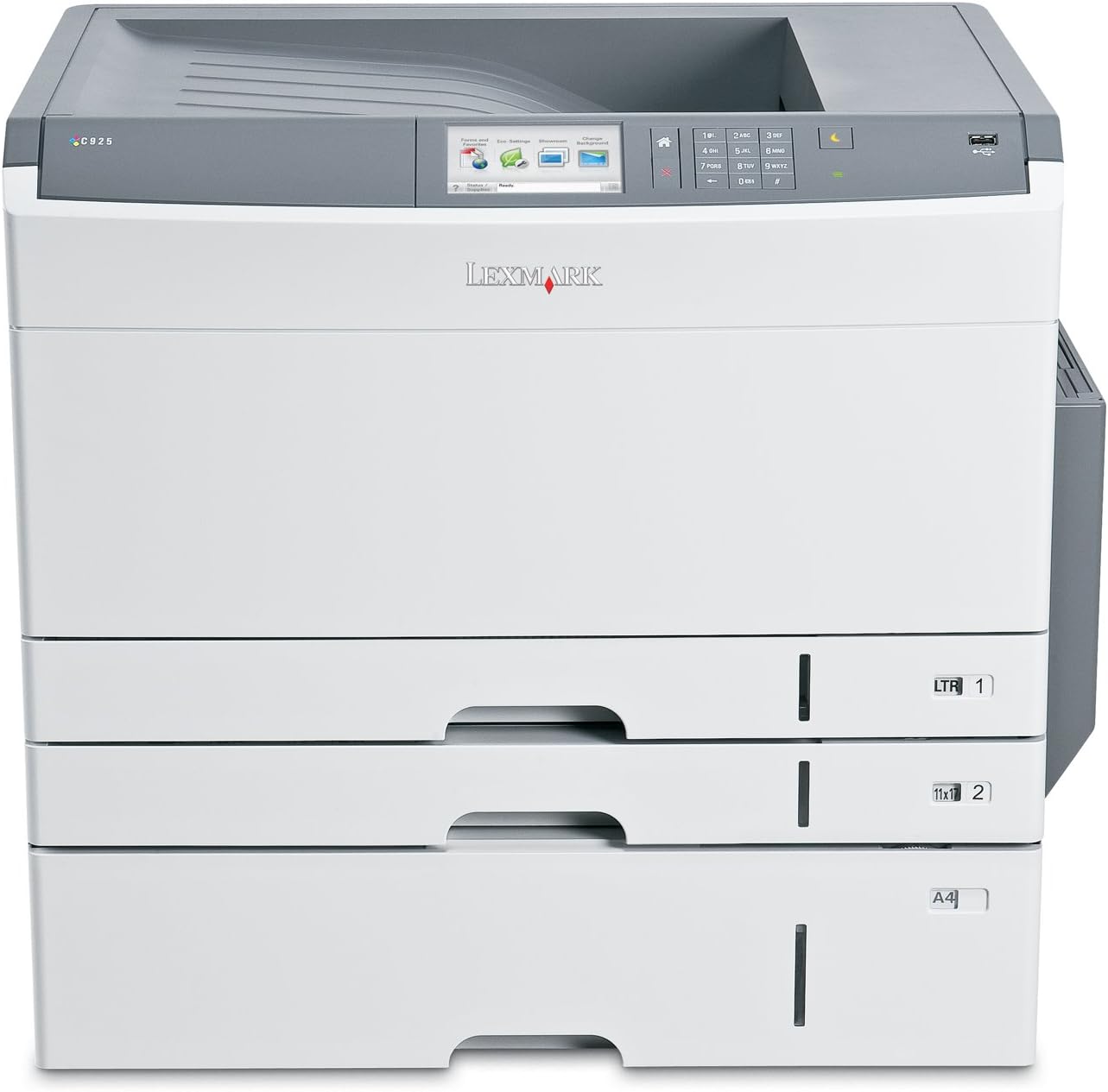Lexmark C925dte Led Printer Color 600 X 600dpi Plain Paper Print Desktop Gigabit Ethernet Usb