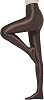 AMORESY Aglaia Serie von glänzenden seidigen Unterteilen mit elastischem Kunststoff Hüfte Lifting Farbe Bodybuilding Hosen