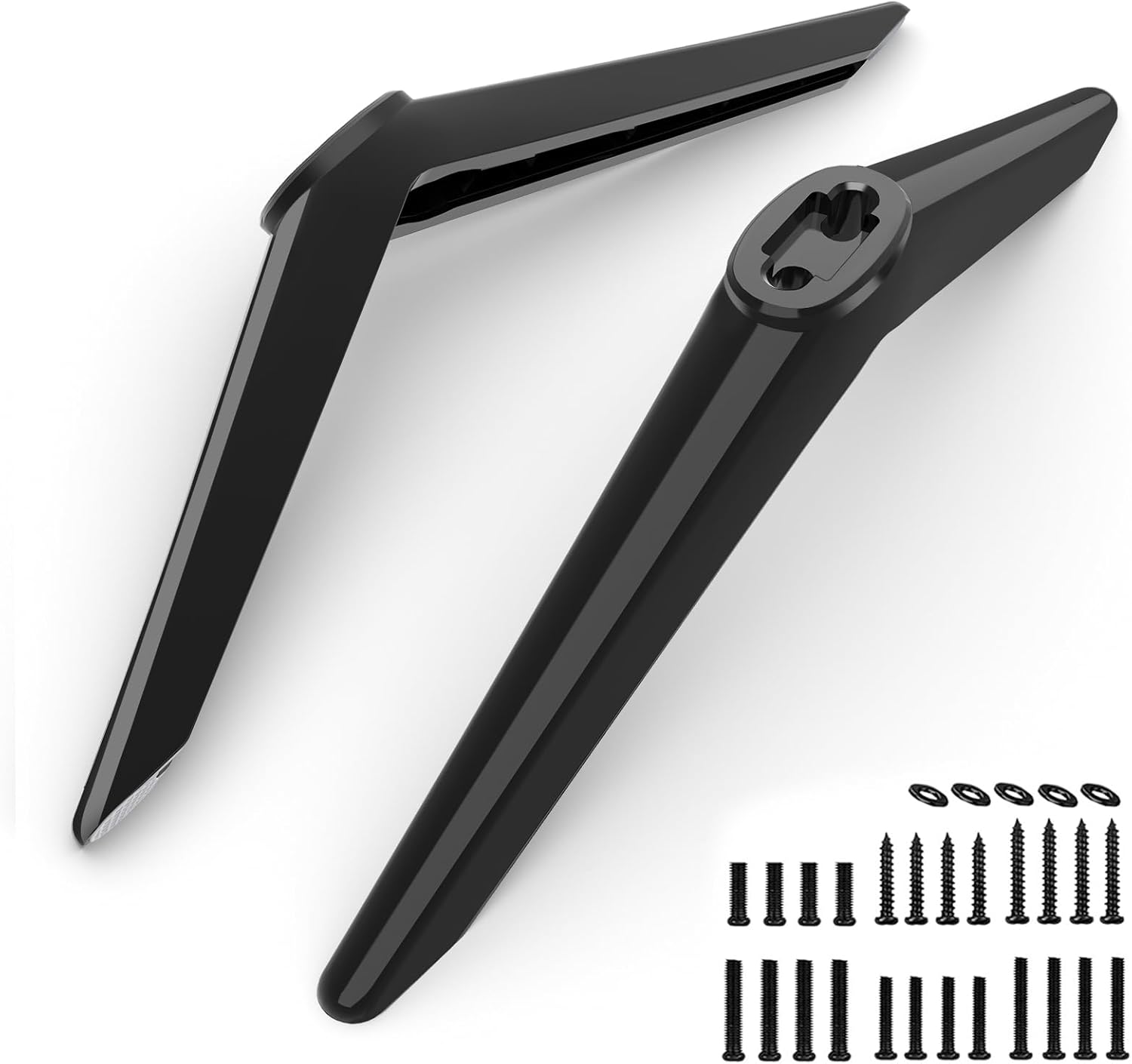 Replacement TV Stand Legs for Vizio, TV Stand Tabletop for Vizio D32F-J04 D43F-J04, Only for D32F-J04 D43F-J04 Smart TV, Not Universal Legs, with Screws and Instructions