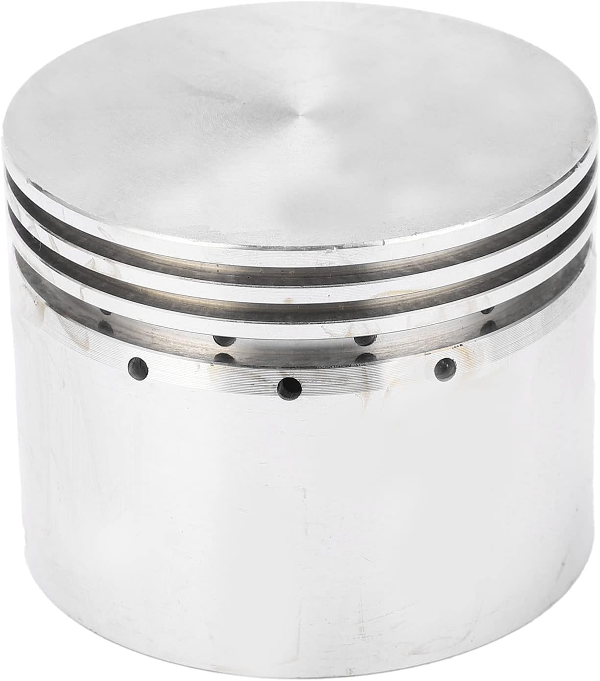 Air Compressor Piston Replacement Kit with Aluminum Connecting Rod and Piston Pins for Pump Engine Heat Treated