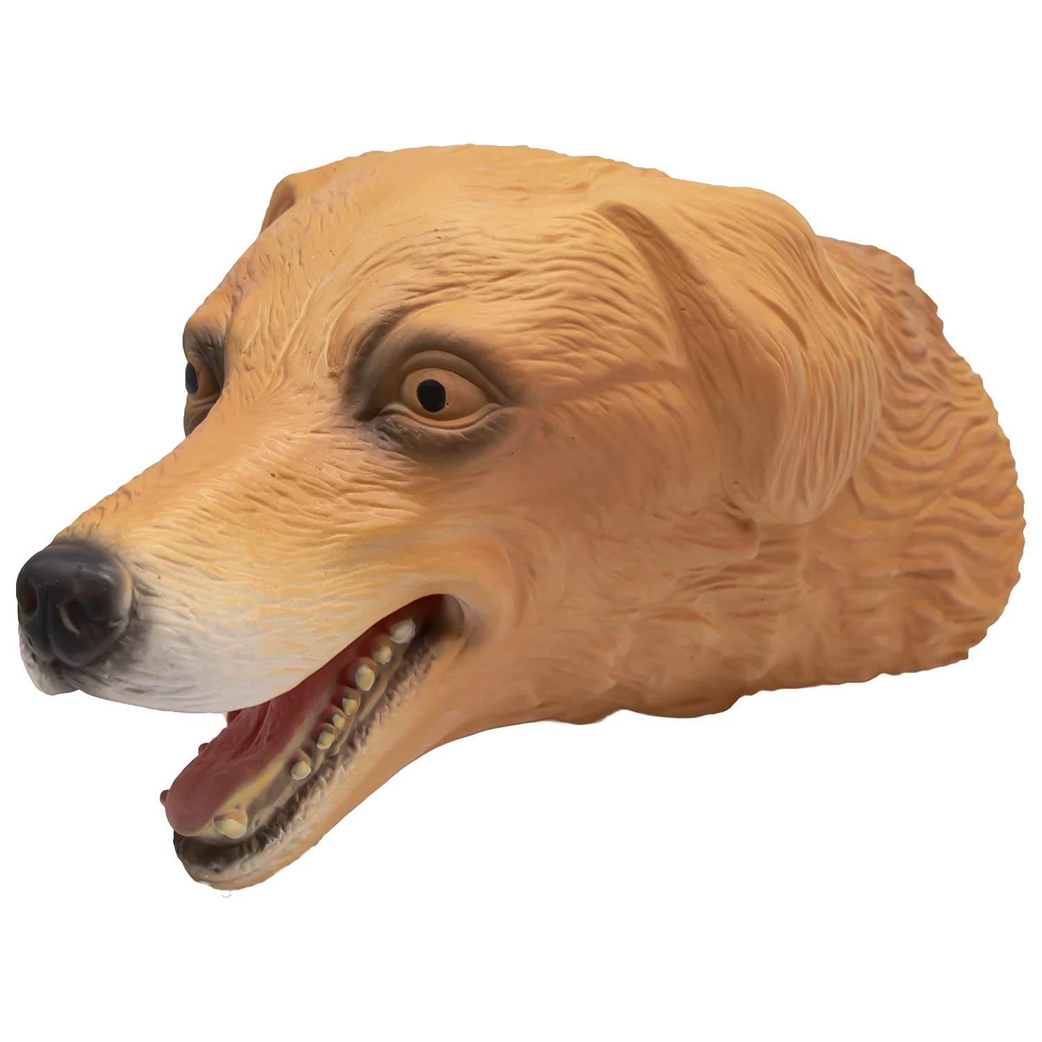 Buy Yolococa Labrador Puppet Dog Head Puppets Realistic Soft Latex