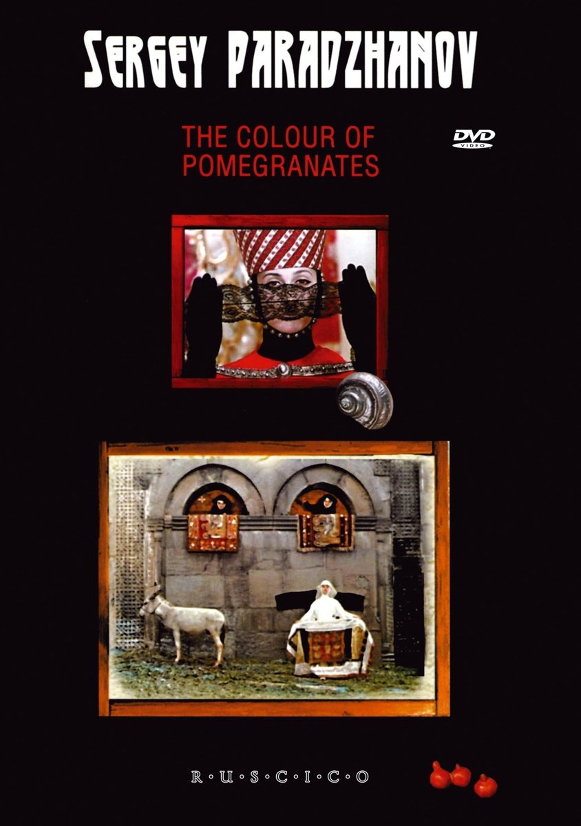 Die Farbe des Granatapfels Zwet granata DVD película de culto cine de autor Sergei Parajanov