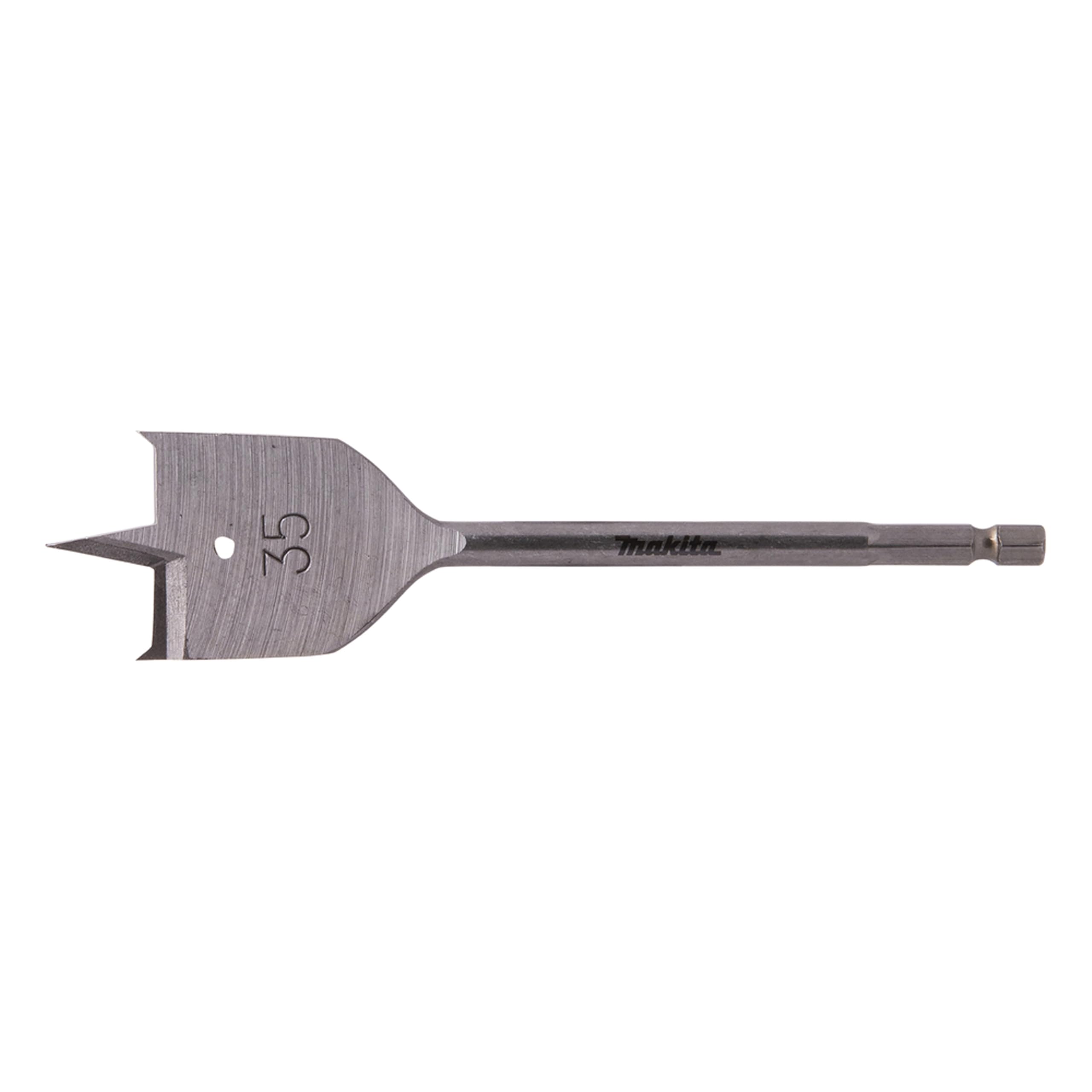 Makita E-17332 Wood Flat Bit 35x150, Black