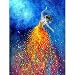 5D Full Drill Diamond Painting Kit, DIY Diamond Rhinestone Painting Kits for Adults and Children Embroidery Arts Craft Home Decor 12 x 16 inch,Dancer