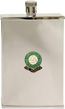 Knight Plymouth Argyle Football Club Slim Pocket Flask