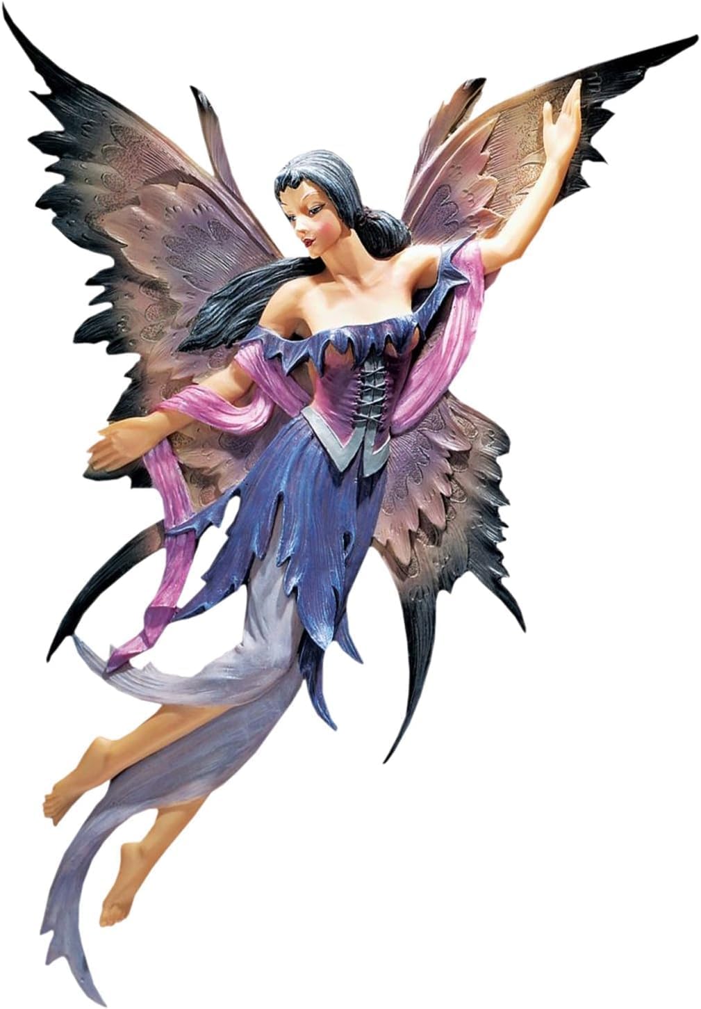 CL4918 Fairies of the Enchanted Grove Wall Sculpture - Rowan, Full Color