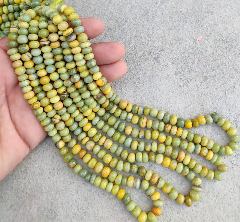 Opale naturelle authentique contre les bijoux ternes perles facettées 7-8mm pour bracelet durable