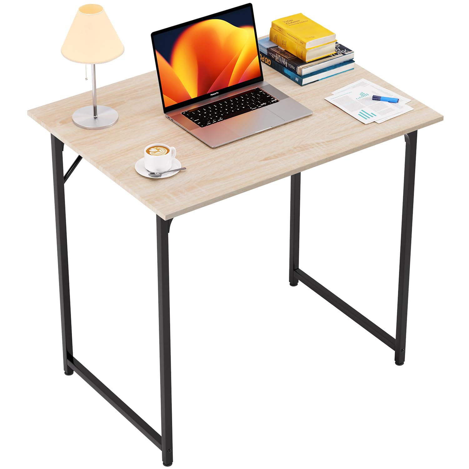 FDW 32 inches Office Small Computer Desk Home Office Desk Study Student Writing Desk Modern Simple Style Desk