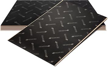 Second Skin Damplifier Premium Car Sound Deadening Material 1mm Butyl Rubber Auto Sound Deadener Mat 10 Sq Ft, 5 Sheets Made in The USA