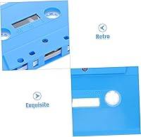 Vista 3 de 2pcs Retro Decor for Music Lovers Blank Cassette Tape Decor for Parties