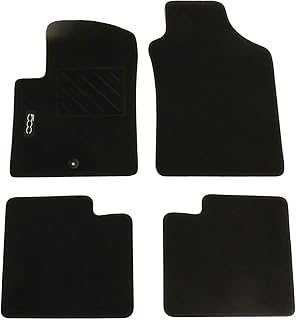 Fiat Kit 4 Tappetini in Moquette nera Originali 500