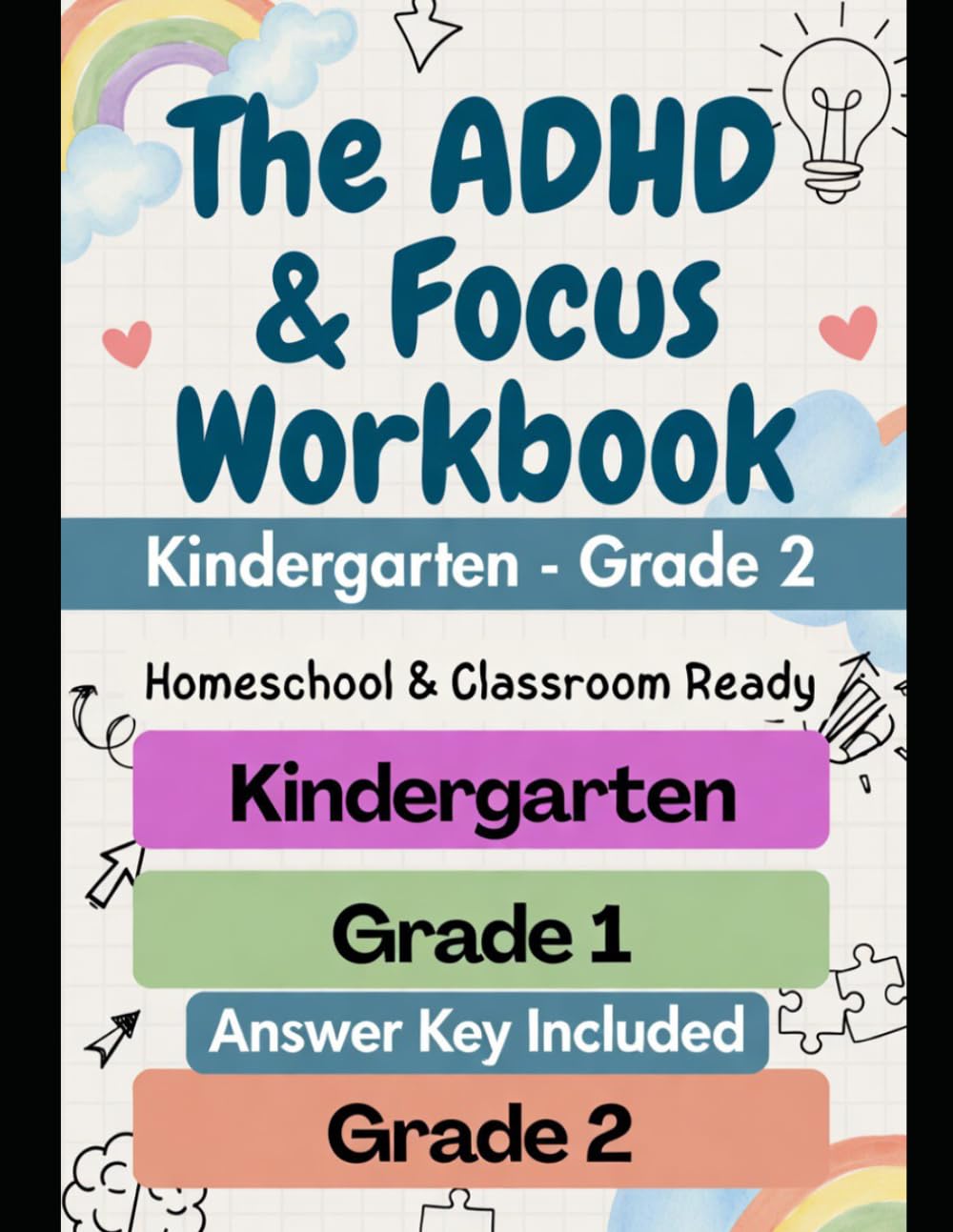 The ADHD & Focus Workbook: K–Grade 2