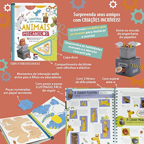 Artesanatos Incríveis: Construa os Seus Próprios Animais Mecânicos: Construa Seus Próprios Animais M
