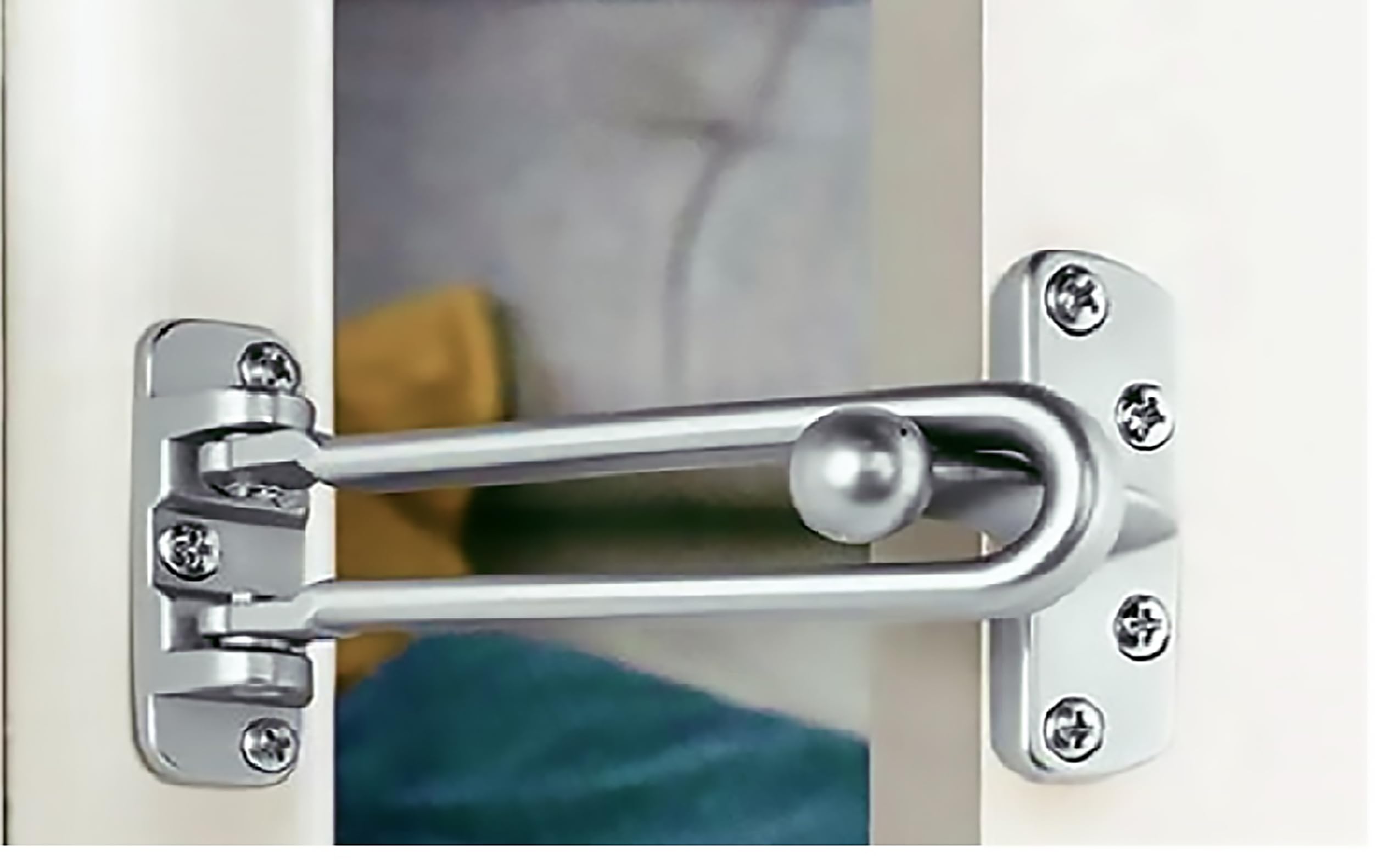 EYE BERRY BASI SALES WITH MISCELLANEOUS DEVICE 18/10 Door Chain/Guard/Security Latch, Full Size (Pack of 1, SS MATT)