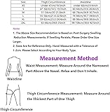 JHNGYJY Thigh Shaper Pants for Women After Liposuction,High Waist Shapewear Pants Tummy Control Open-Crocth Hip Lifter Leggings Ideal for Liposuction & Postpartum Recovery(S, Black) - Image 3