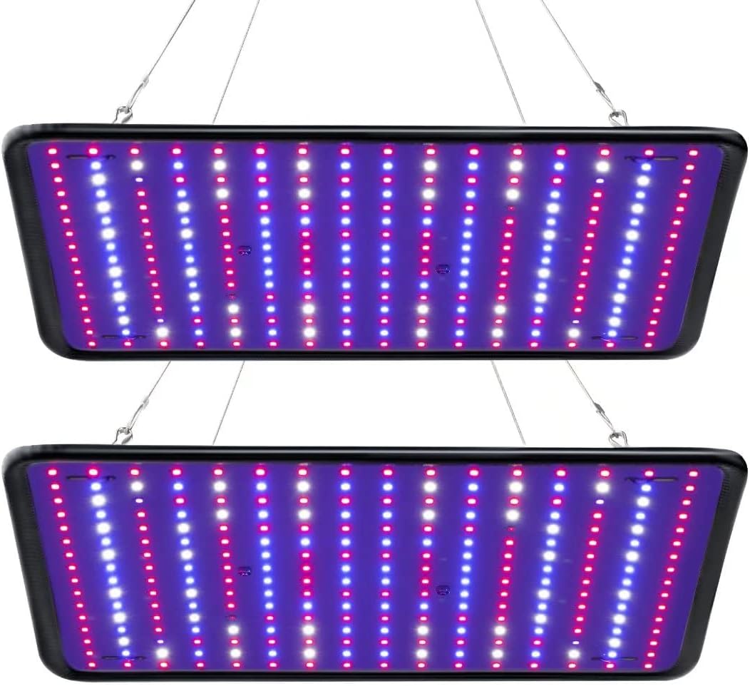 200W LED Grow Light - Full Spectrum, Plant Growing Lamp for Indoor Plants, Greenhouse, Grow Tent, Hydroponics