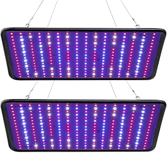 Glow Light for Indoor Plants - Serving 200W LED Glow Light Full Spectrum, Plant Growing Lamp for Indoor Growing, Greenhouse, Growing Tent, Hydroponics Full Spectrum