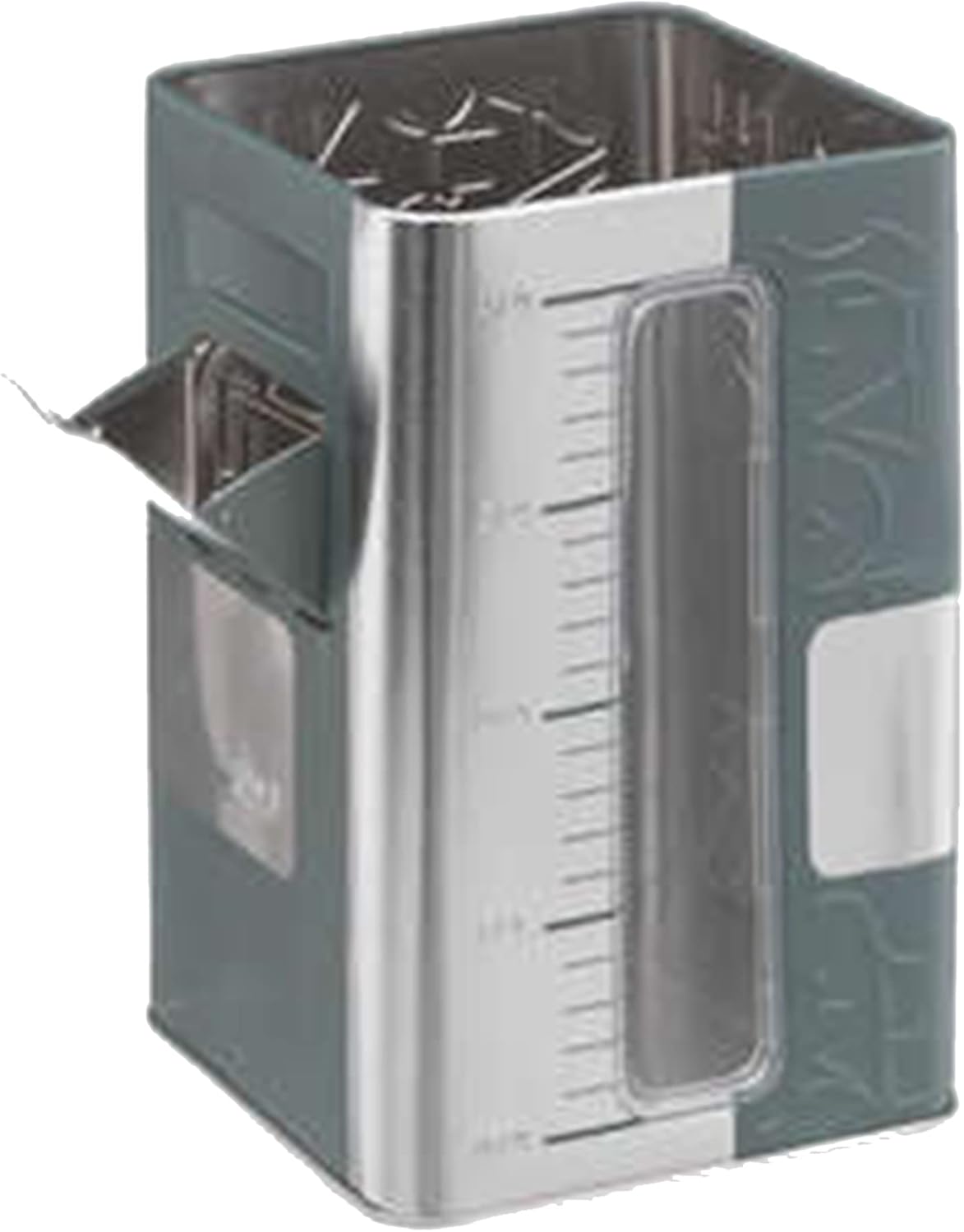 WELL HOME MOBILIARIO & DECORACIÓN 2 x Green Storage Box with Pouring Measurement: 1 kg Box + 2 kg Box