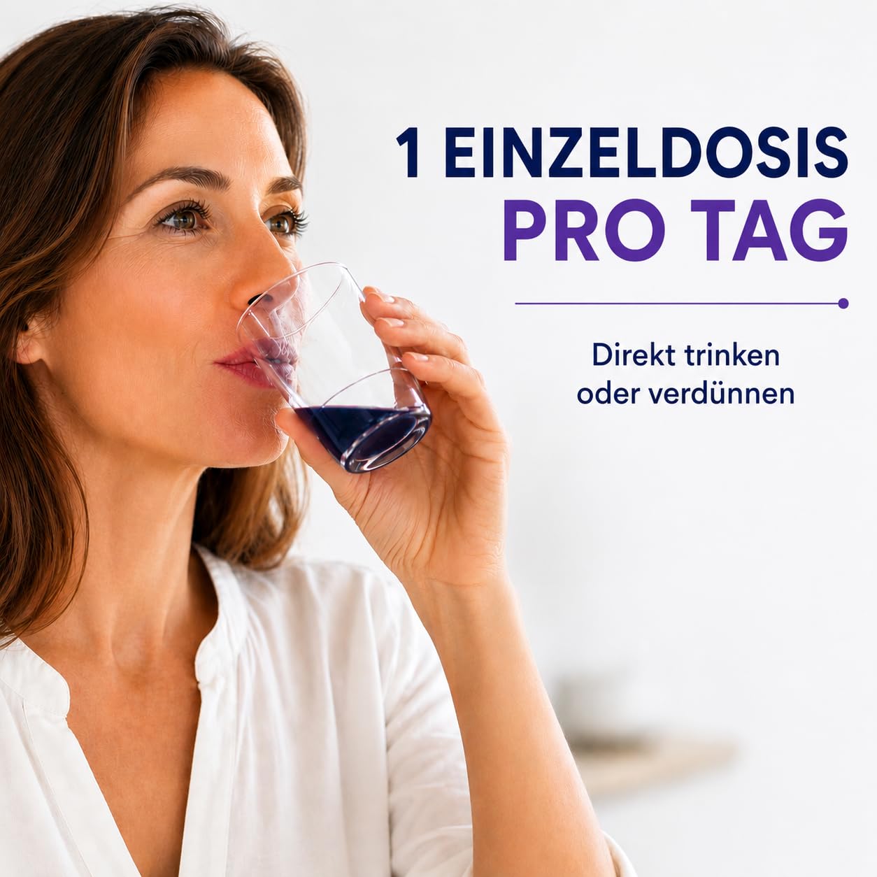 Französisches Premium-Phycocyanin 24000 mg/L – Langlebigkeit & Anti-Aging – Hochkonzentriert – Optimierte Dosierung – Blaue Spirulina – 100% Natürlich – Phycéa 24 (Apfel)