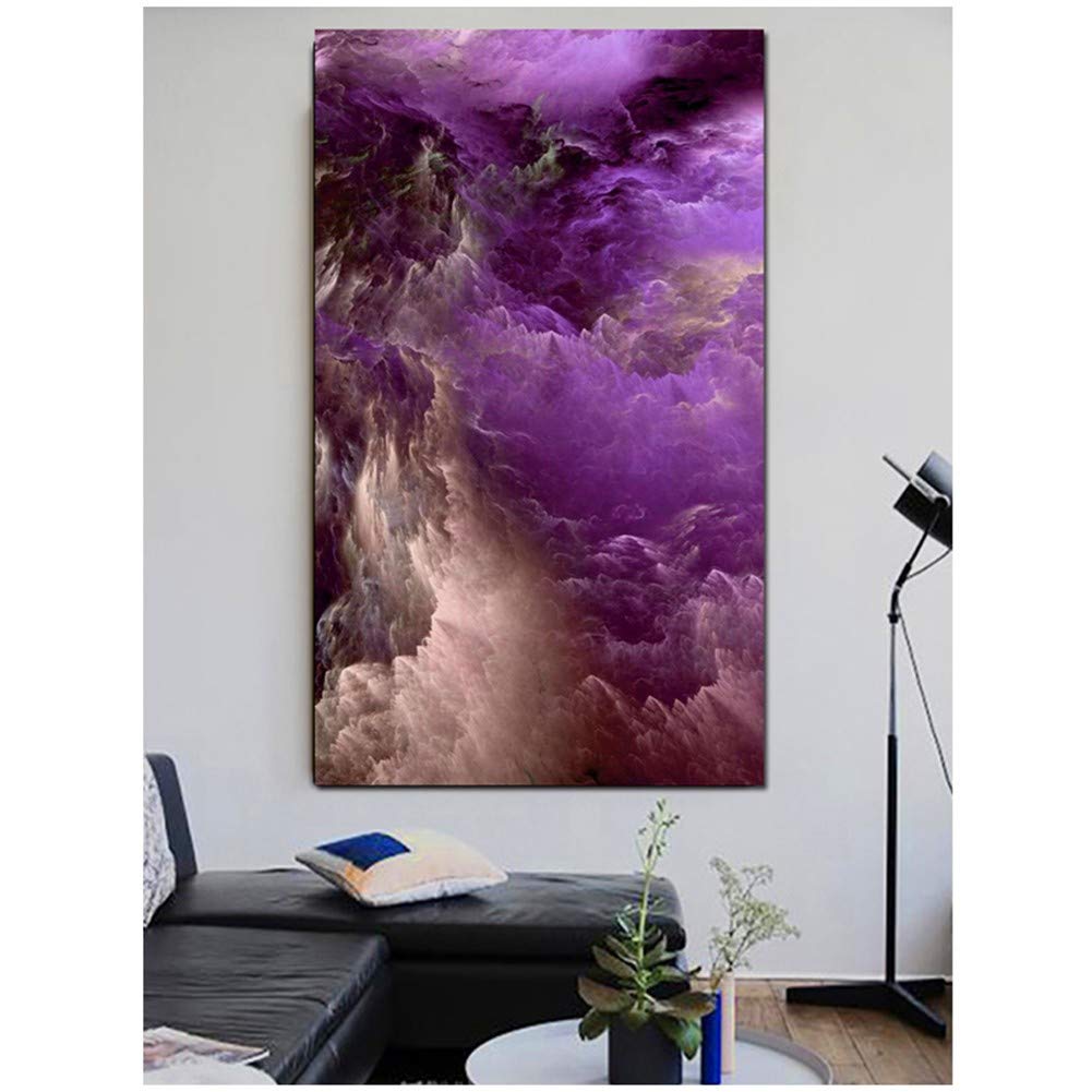 5D "zrób to sam" malarstwo diamentowe dla dorosłych, kompletny purpurowy obraz 80 x 160 cm, diamentowy obraz, kryształ, stras, haft krzyżykowy, zestaw do haftowania, duży diament, sztuka, rzemiosło artystyczne, dekoracja ścienna