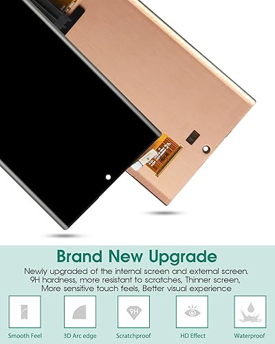 Miniatura 2 de AMOLED para S22 Ultra 5G pantalla de repuesto para Samsung Galaxy S22 Ultra 5G LCD para S22 Ultra 5G pantalla para SM-S908, SM-S908B digitalizador