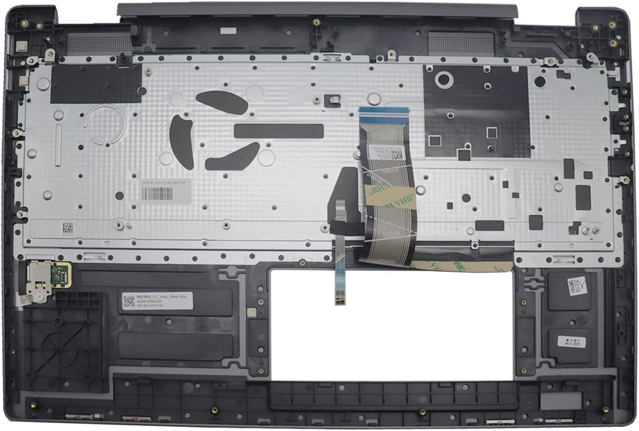 5CB1N95158 Replacement for Lenovo Yoga 7 2-in-1 16IML9 Laptop Upper Top Cover Case Palmrest US Keyboard Assembly Part