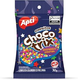 Confeito Granulado Estrelas Estrelinha Confeitaria e Panificação 30g