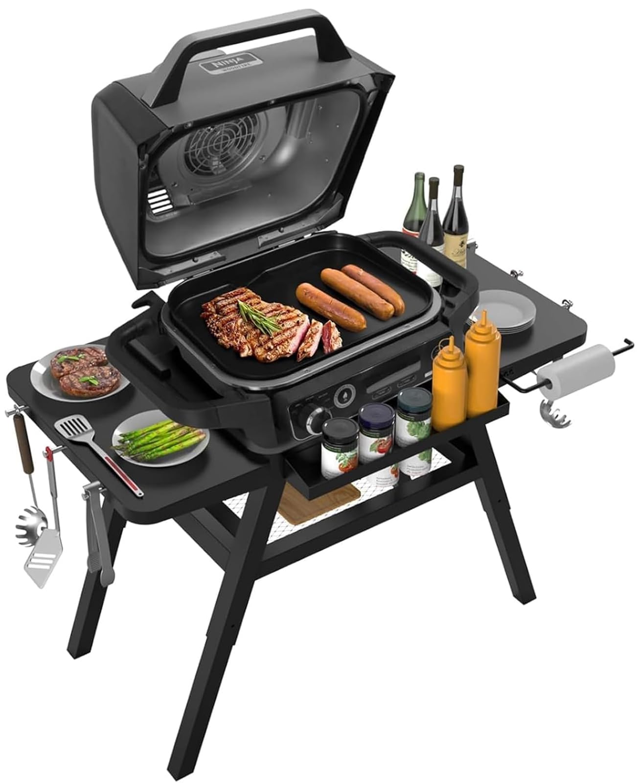 Amazon.com : Grill Stand for Ninja Woodfire Outdoor Grills