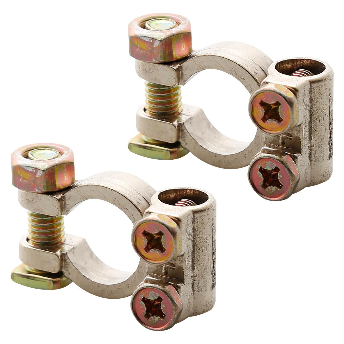 Lot De 2 Connecteurs De Borne De Batterie De Voiture à Libération Rapide, 2 Born