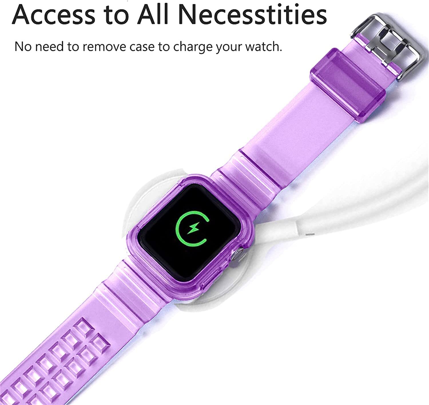 Fleshy Leaf Compatible with Apple Watch Bands Series SE 7 6 5 4 3 2 1 - Image 4