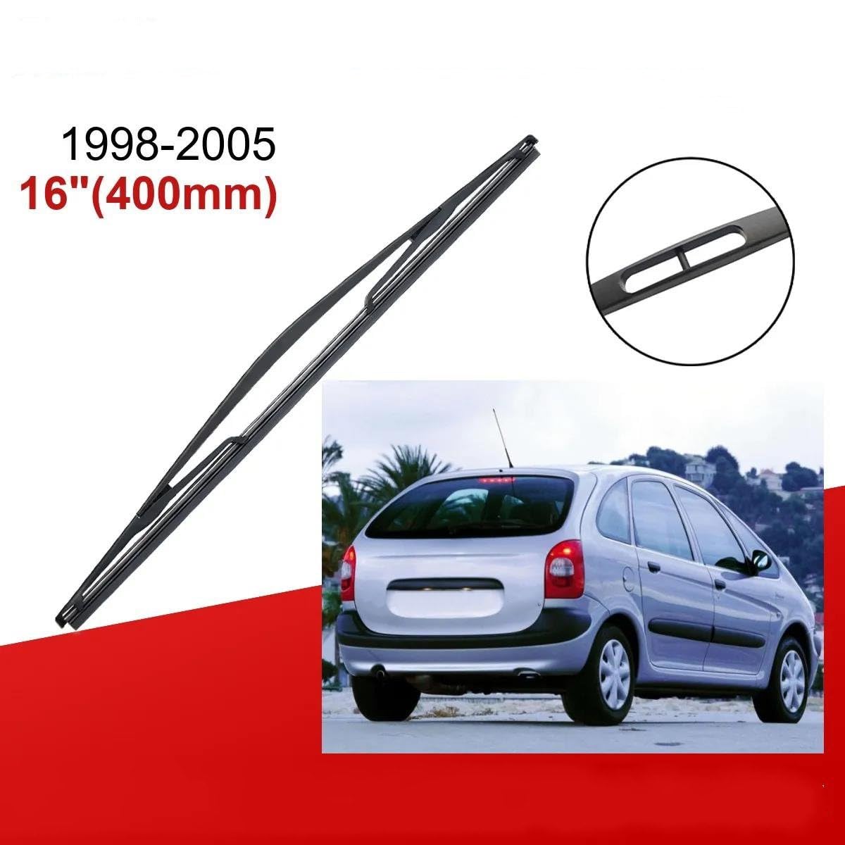 Spazzole Tergicristallo per Citroen per Xsara per Picasso 1998 1999 2000 2001 2002 2003 2004 2005 26 "+26" + 16" Spazzole Tergicristallo Anteriori Posteriori Spazzole Tergicristallo Auto