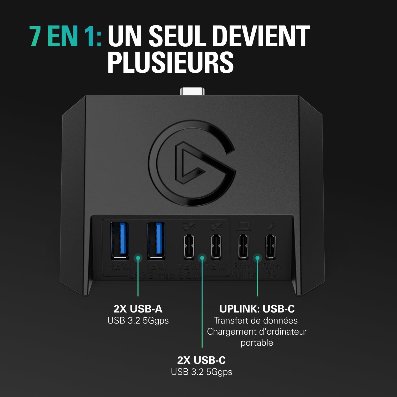 Elgato USB Hub – Pour Stream Deck +
