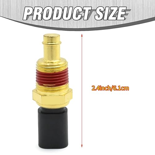 Miniatura 4 de 5149077AB Sensor de temperatura del refrigerante de agua del motor, repuesto para Cherokee 14-19 Reemplazo para Grand Cherokee 08-18 Reemplazo para