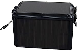 Moultrie Dual Solar 12V Battery Box - Keep Your Hunting Equipment Powered in the Field