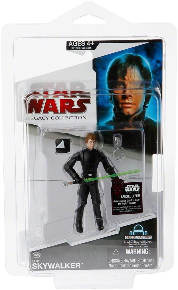 Flash Deals - 70% OFF ProTech STAR5 Star Case Storage/Display for Smaller 2009-2014 Star Wars Legacy and The Clone Wars Carded Figure, 5.5 W x 8.5 H x 2 D, 100-Pack
