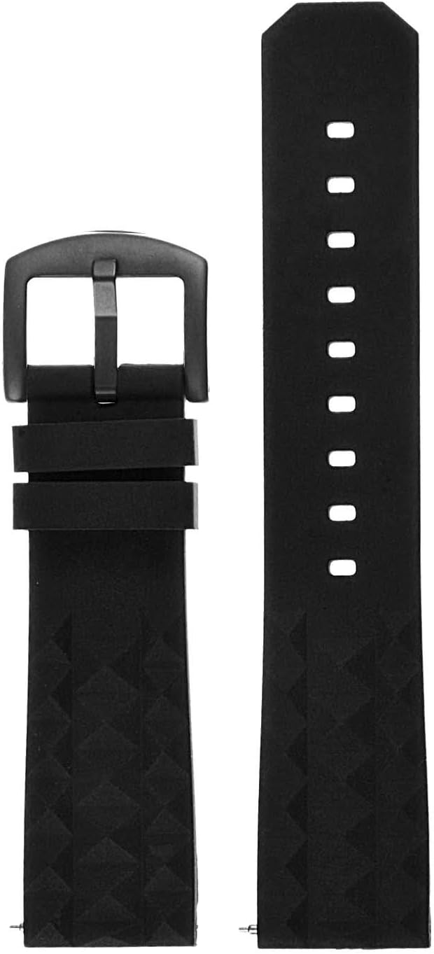 StrapsCo Super Waffle Silicone Rubber Quick Release Dive