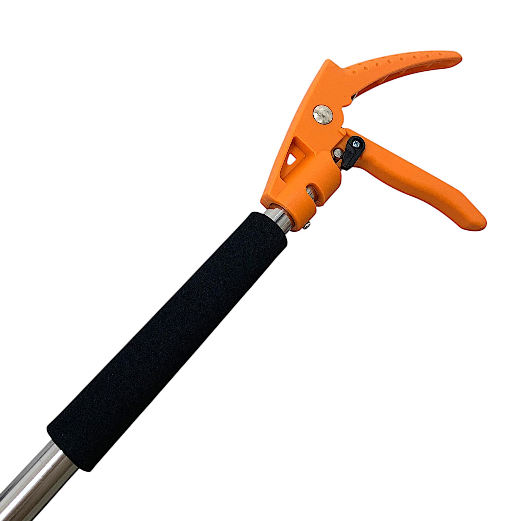 TANIASHOP Asta Pinza Raccogli Frutta da Giardino Raccoglitore Oggetti Rifiuti 'H 2MT' per Afferrare Oggetti Difficili da Raggiungere Leggero Raccoglitore Frutta da Albero per Arance, Limoni, Fichi