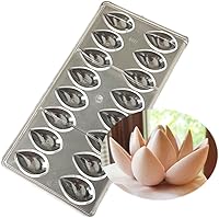 Vista 19 de Molde de policarbonato para chocolate, molde de caramelo de bricolaje, utensilios para hornear de plástico duro transparente, herramientas de 1