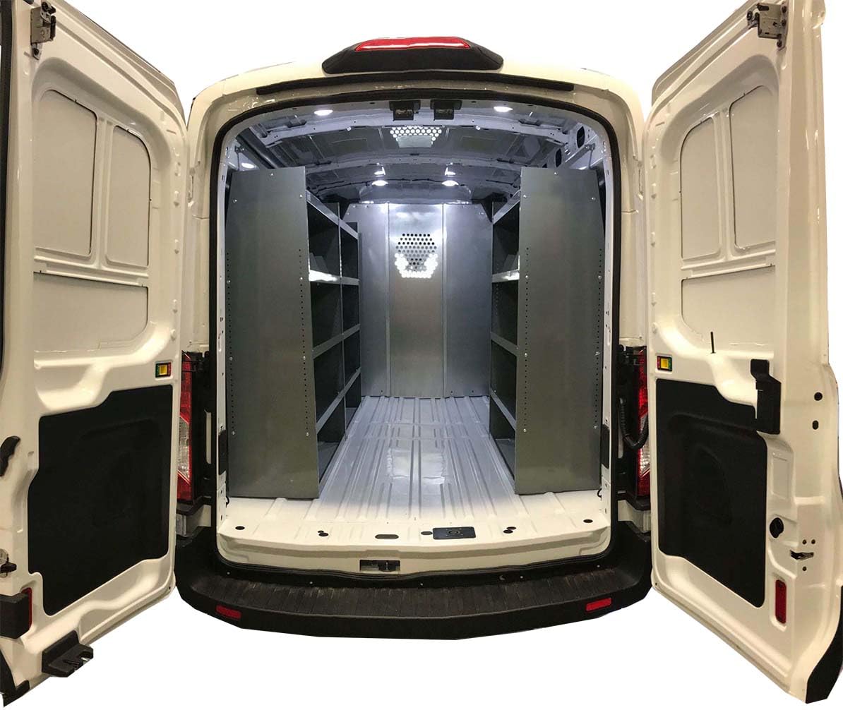 True Racks Van Shelving Package - Set of 3 Designed to fit Ford Transit Medium & High Roof Van