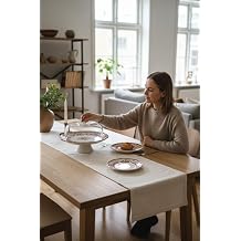 Porselen Vintage Maroon 8 Par a Pasta Seti