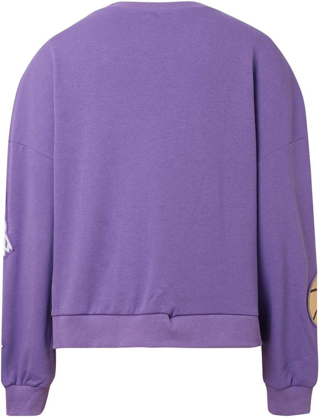 Women's Game Day Sweatshirt Basketball Sequin Embroidery Sweatshirts Fall Winter Crewneck Drop Shoulder Long Sleeve Top - Image 4